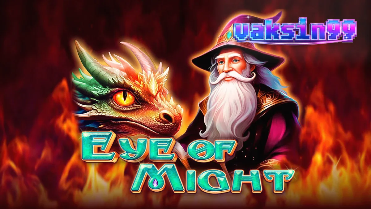 Tampilan visual slot Eye of Might dengan tema fantasi.
